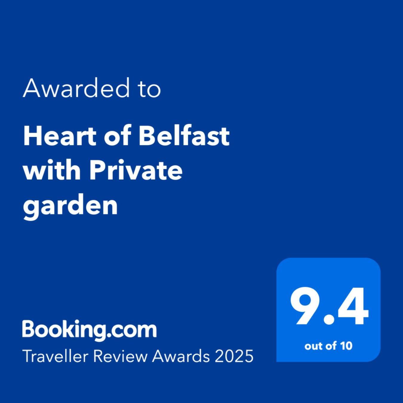 Heart Of Belfast With Private Garden Villa Exteriör bild